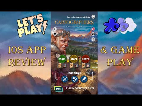 Cartographers | iOS App Review & Game Play - YouTube