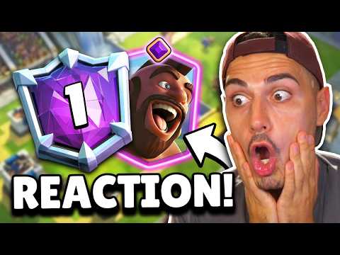 REACTION... PRIMO al MONDO con DECK DOMATORE! 🐗 Clash Royale ITA