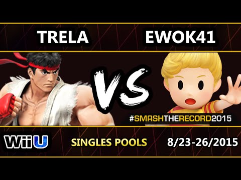 SRE2015 - SU | Trela (Ryu) Vs. Ewok41 (Lucas) SSB4 Pools - Smash Wii U - Smash 4
