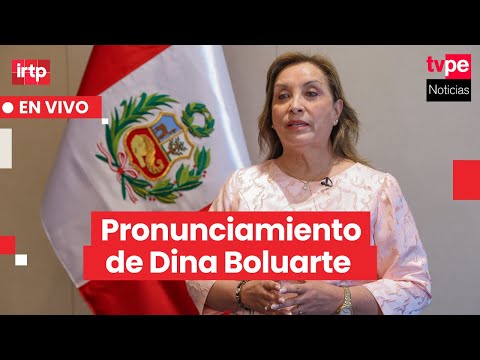 Statement by Dina Ercilia Boluarte Zegarra | LIVE
