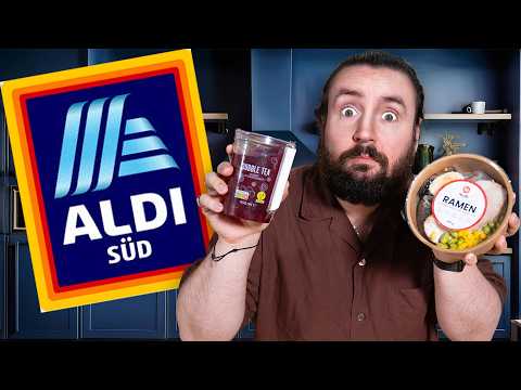Ich TESTE alle NEUEN ALDI SUPERMARKT LEBENSMITTEL