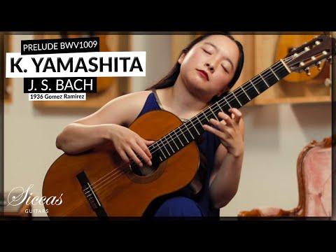 Kanahi Yamashita plays Prelude from BWV1009 by J.S. Bach on a 1936 Julian Gomez Ramirez