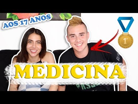 COMO ELE PASSOU EM 1 LUGAR EM MEDICINA || Luana Carolina com Bruno Liebl