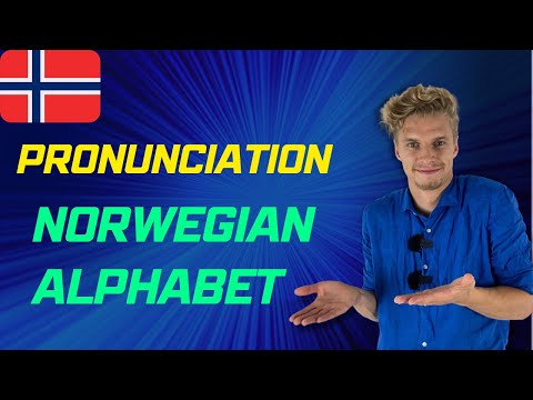Pronunciation of the Norwegian alphabet🇳🇴