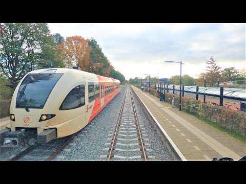 4K Cabinerit Zutphen - Winterswijk (stoptrein) 24-10-2022