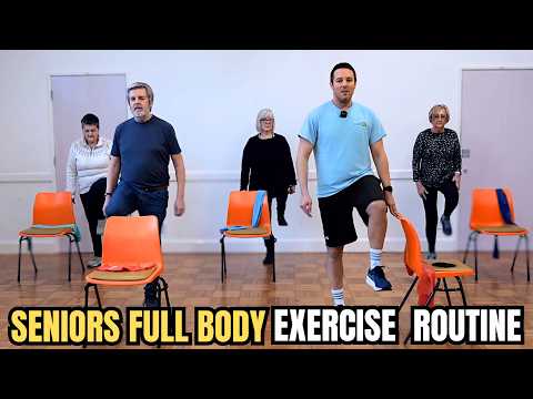 20-Minute Full-Body Workout For Seniors | Strength, Mobility, And Balance