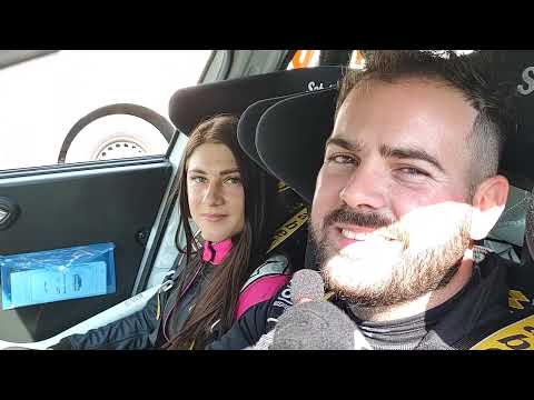 Urbán Márton-Bene Johanna Eger Rallye 2022 Rallye2 A 2. kör után