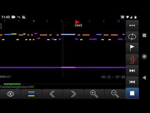 Castle Dangerous -- MIDI Snare @ 76bpm and 67bpm