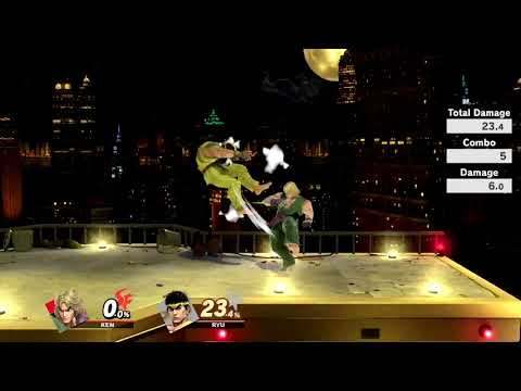 Ken Combos - Super Smash Bros Ultimate