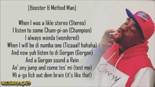 Method Man - Bring the Pain ft. Booster (Lyrics)