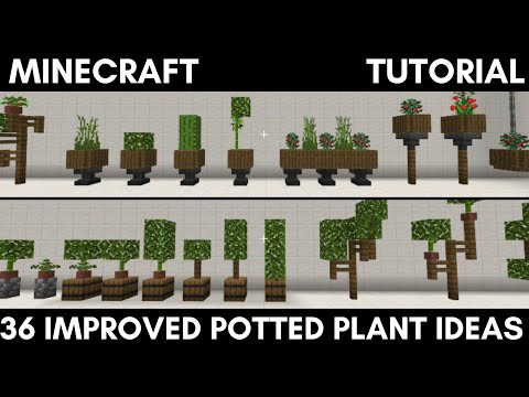 Mind-Blowing Potted Plant Hacks in Minecraft 36