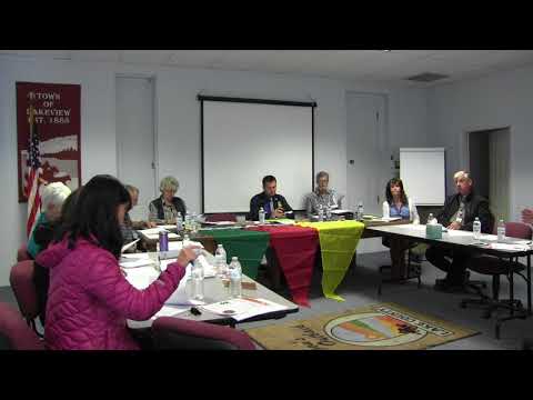 Town Council/County Commissioners Joint Work Session over Air Quality 10-10-17