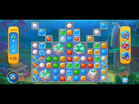 Fishdom 5634 Hard Level - NO 💣🧨💥