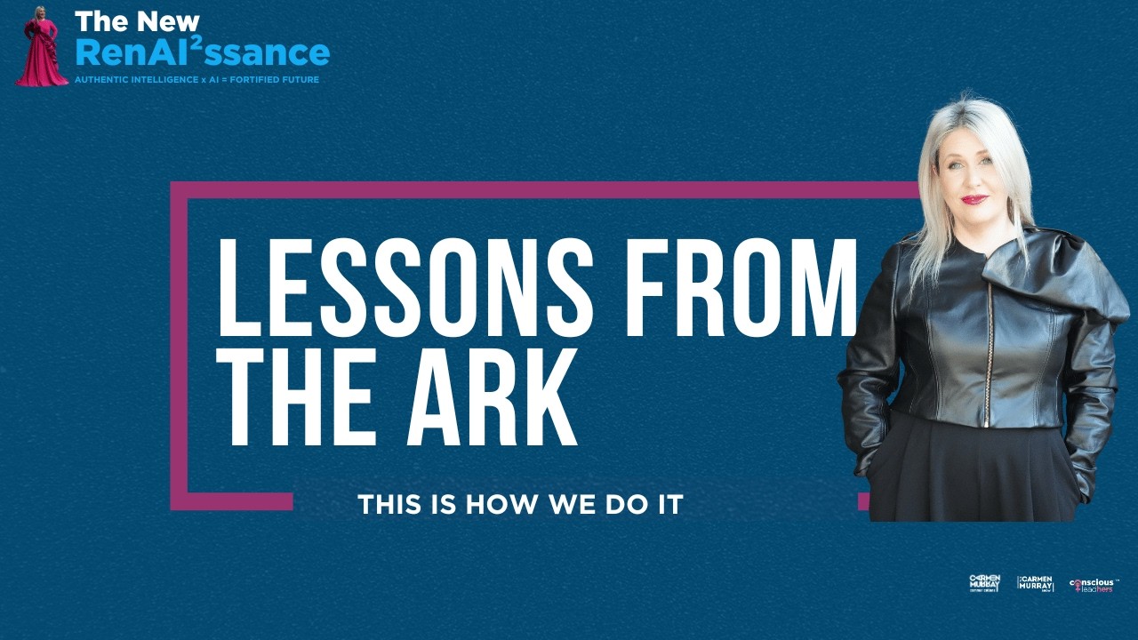 Build the Ark and they will come with Carmen Murray