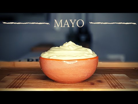 MAYONNAISE MAISON – 500gr en 1 minute – FOOD IS LOVE