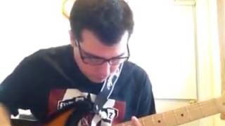 Anti-Flag - Spaz's House Destruction Party (guitar cover)