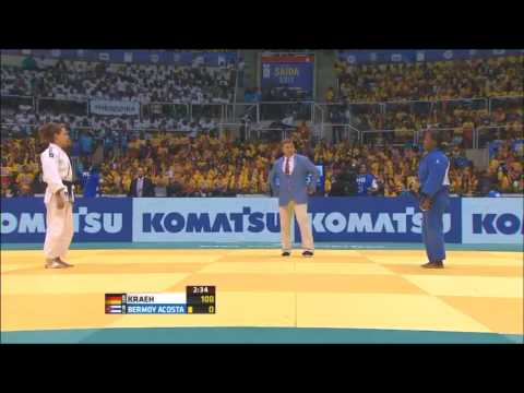 Mareen Kräh vs Yanet Bermoy WM Rio 2013