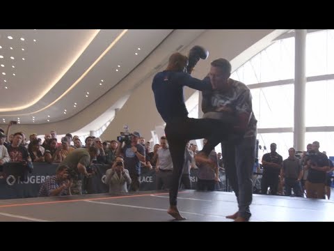UFC 215: Open Workout Highlights