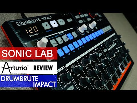 Arturia DrumBrute Impact Analogue Drum Machine - SonicLAB Review