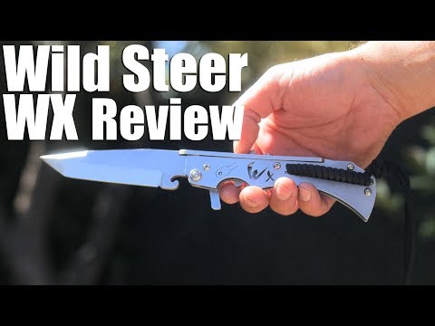 Wild Steer WX Knife Review.  It's French for Tactical Americans.