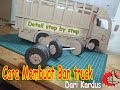 CARA MEMBUAT BAN TRUCK DARI KARDUS DARI KARDUS