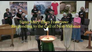 2023 03 12 Sister Mary-Ellen Francoeur  “Responding to the Call of Non-Violence”