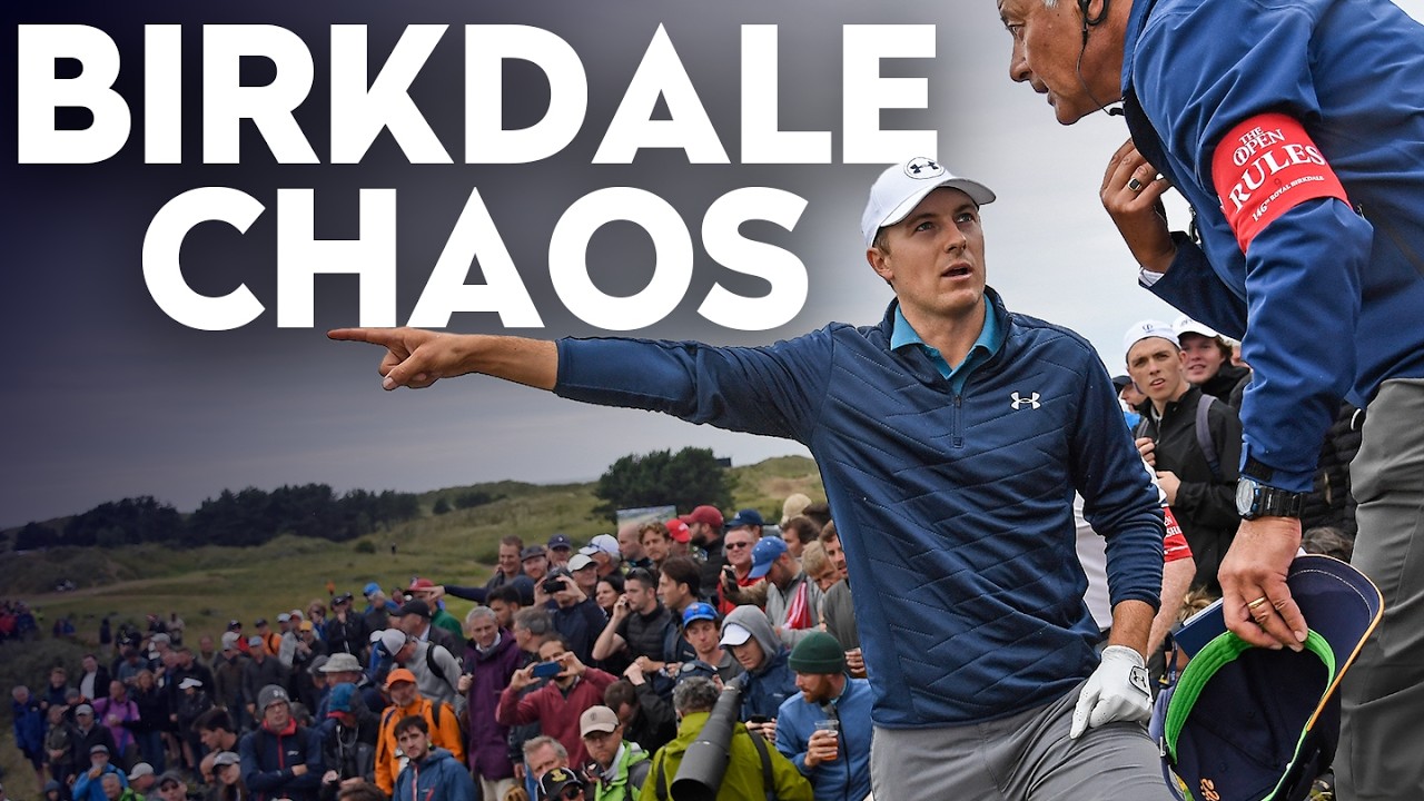 Jordan Spieth&rsquo;s Wildest Hole - The 13th at Royal Birkdale - YouTube