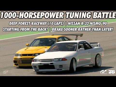 GT7 - Power Pack (1000-Horsepower Tuning Battle - Deep Forest Raceway) | Nissan R32 GT-R NISMO '90