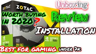 NVIDIA GT 1030 Unboxing & installation Worth b