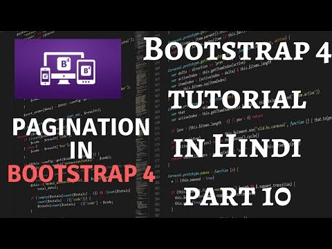 Bootstrap 4 Tutorial in Hindi part 1 Introduction to Bootstrap 4 and Installation manual and CDN