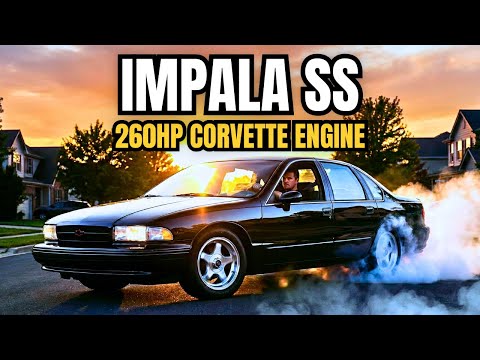 1994 IMPALA SS: 260HP LT1 CORVETTE Engine in Grandma's Sedan COMPETED With Mustangs!