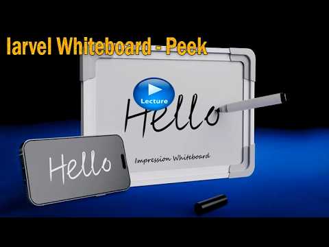 Voir la vidéo de Iarvel Whiteboard - Peek