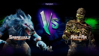 Killer Instinct - Sabrewulf vs Kan-Ra