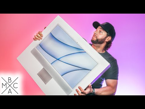 24" M1 iMac: UNBOXING & THOUGHTS!
