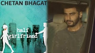 Spotted: Arjun Kapoor Visits Ekta Kapoor For Film Half Girlfriend Discussion!