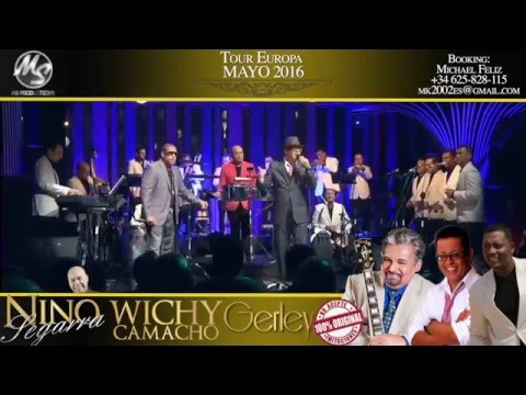 Wichy Camacho, Nino Segarra y Gerley -Trilogia de la salsa Eurotour 2016