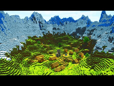 IQBoosters Gaming - 12 Cool Mountain Basin Seeds for Minecraft 1.18 Caves and Cliffs