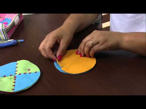 Mulher.com 31/01/2014 Luciana Dias - Descanso para jarra e copo Parte 2/2