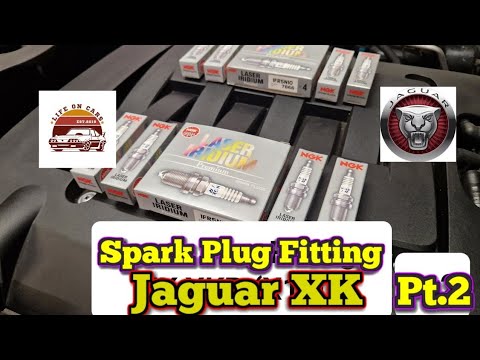 Spark Plug Fitting | Jaguar XK XKR (X150) | How to guide | Pt 2 of 2 | NGK Laser Iridium