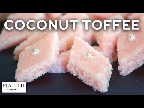 Super EASY Coconut Toffee Recipe | Coconut Barfi | Holiday Favourites