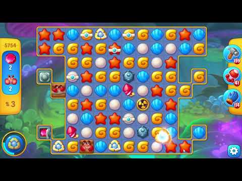 Fishdom 5754 Level - 18 moves - NO BooSTERS