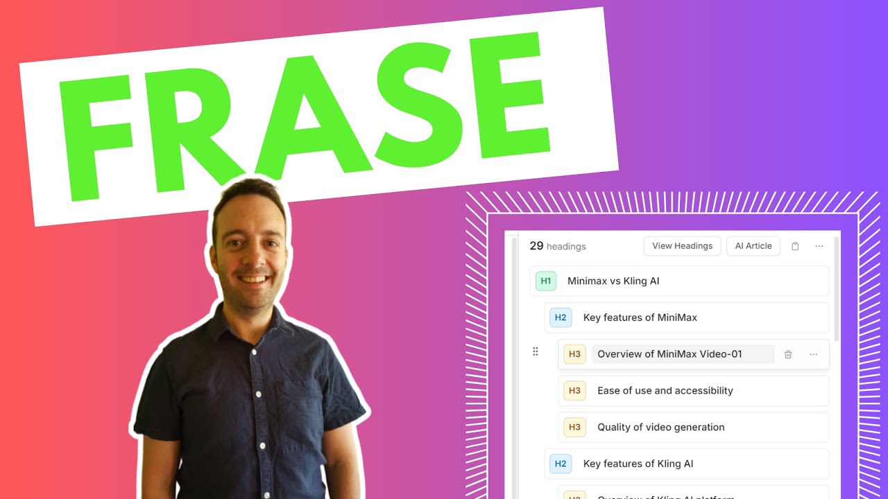 Thumbnail for Frase Review: How to Create SEO Content Fast