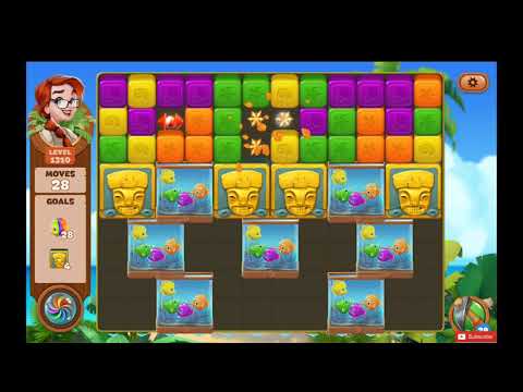 Lost Island Blast Adventure Level 1310 NO BOOSTERS - A S GAMING