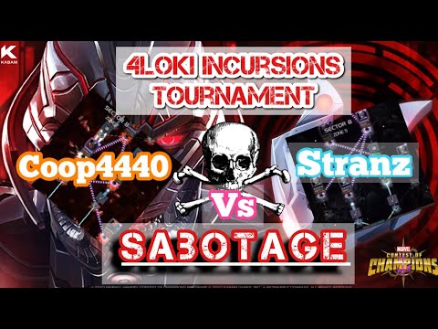 SABOTAGE 4Loki Incursions Tournament | Seeding | Vs Stranz | Coop Grp Ep 178
