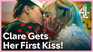 Clares First Kiss 😘  Derry Girls  Channel 4
