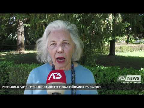 VEDELAGO AL VOTO. I PRIMI DUE CANDIDATI: MORAO E ROMANO | 07/05/2023