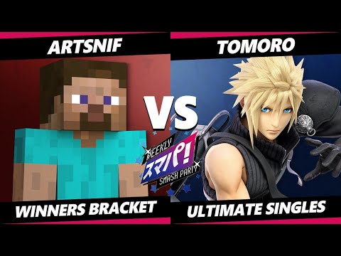 Sumapa 120 - Artsnif (Steve) Vs. Tomoro (Cloud) Smash Ultimate - SSBU