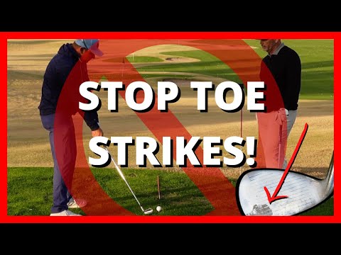 STOP Hitting It Off The Toe! (Stay In The Shot For Centered Contact)