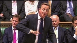Heated moments in the British parliament debate on Syria