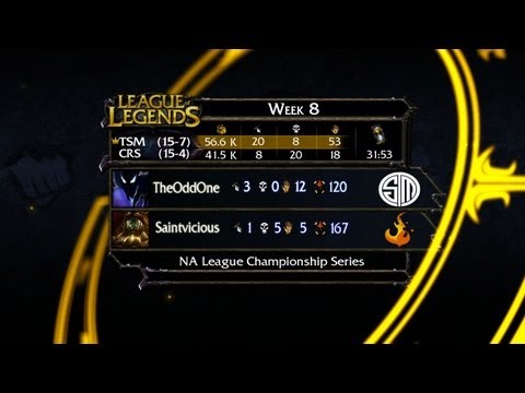 Recap: TSM vs. Curse - LCS 2013 NA Spring W8D2